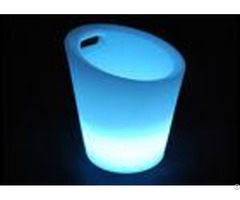 Safe Water Resistant Led Ice Bucket Seamless And Beautiful Energy Saving