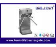 Low Noise Pedestrian Access Control Tripod Turnstile Gate Ac 110v 220v