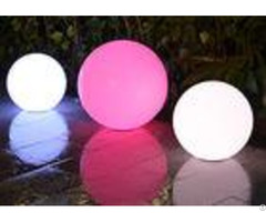 Illuminated Decorative Outdoor Led Ball Remote Controller Dc Charging Mode