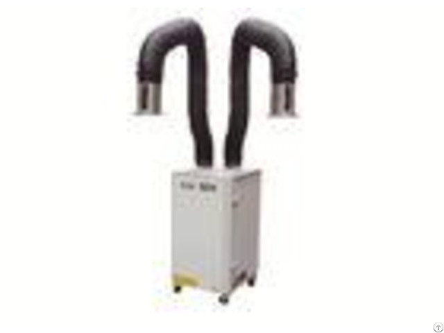 Easy Operation Industrial Fume Extractor Double Arms Excellent Filter