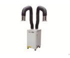 Easy Operation Industrial Fume Extractor Double Arms Excellent Filter