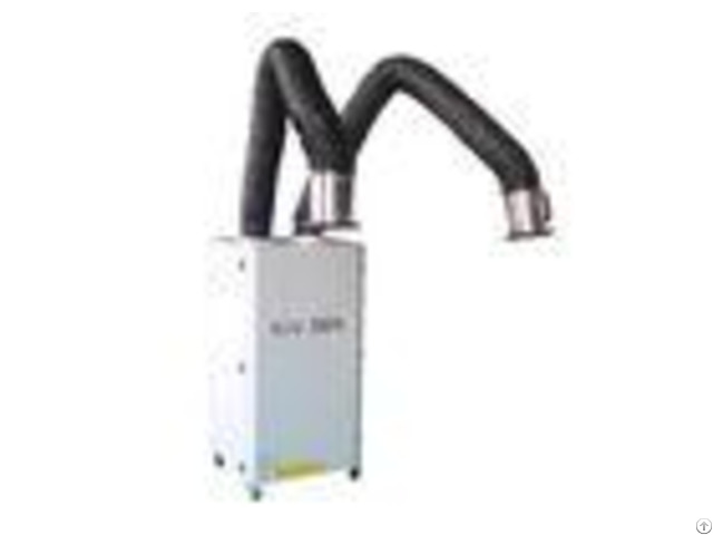 Double Arms Industrial Dust Extractor Mobile Welding Fume Extraction Units