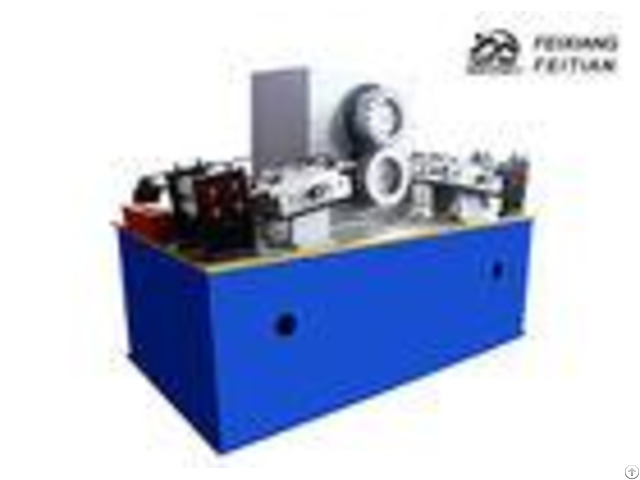 Coil Sheet Rolling Rotary Punching Machine Gear Drive With Servo Feeder