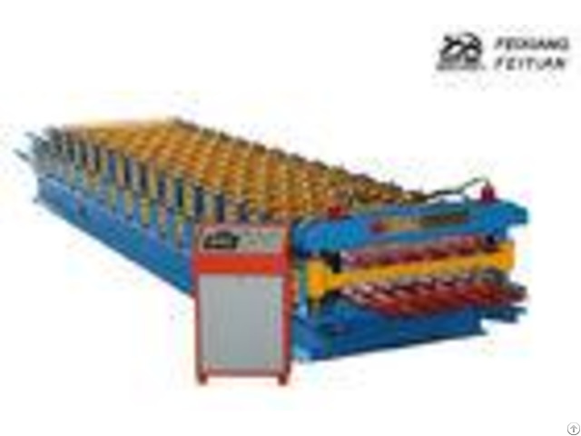 Double Layer Ibr Roll Forming Machine Easy Operate For Steel Roofing Iso Approved