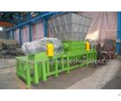 Plastic Film Industrial Waste Shredder Double Shaft Customizable Capacity