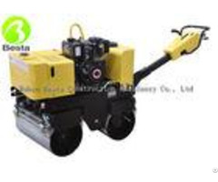 Mini Walking Behind Vibratory Road Roller With Gasoline Or Diesel Motor Fyl600