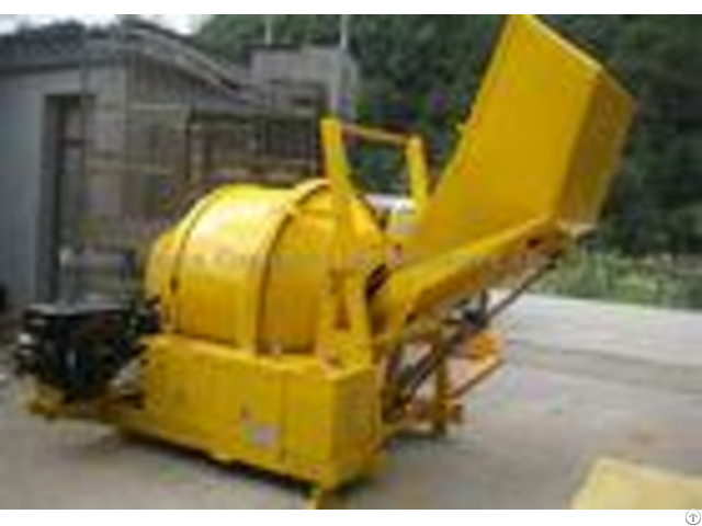 Jzr500a Diesel Concrete Mixer With Hydraulic Tipping Hopper 800l