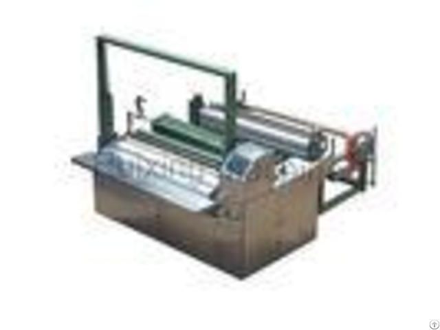 Single Servo Non Woven Wire Cutting Machine Stainless Steel Nonwoven Production