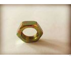 M18 1 5 Electroplated Color Zinc Hexagon Thin Carbon Steel Nuts