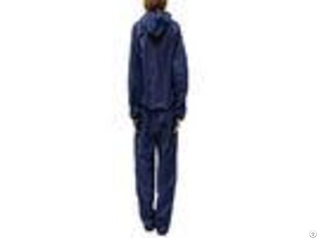 Waterproof Polypropylene Disposable Coverall Suit Customized Color With Front Zipper