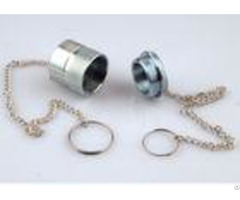 Interchange Metal Hydraulic Coupler Dust Caps Kze Ba Threaded Connection Type