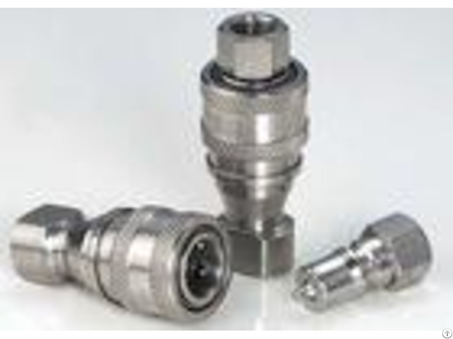 Stainless Steel Hydraulic Quick Connect Couplings Female Thread Kzf Iso7241 B