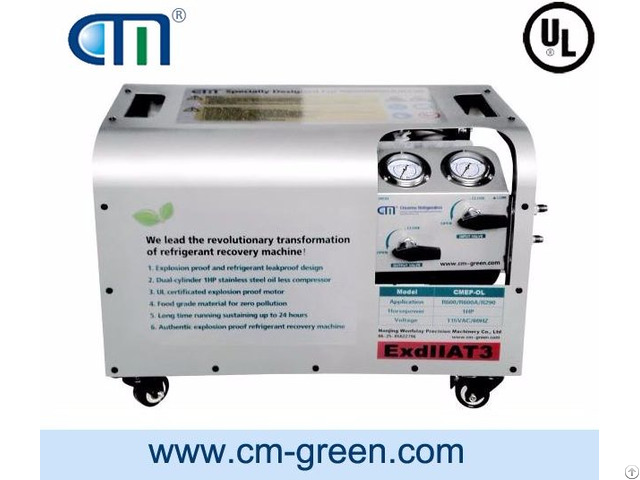 Cmep Ol Refrigerant Recovery Machine For R32 Good Quality