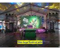 Aluminum Structure Flame Retardant Outdoor Event Tents Clear Span Party Tent For Tuborg Festival