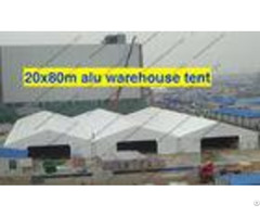 Wind Resistance Warehouse Storage Tent Aluminum Structure Pvc With Ac System