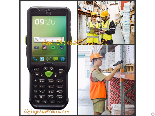 Handheld Barcode Scanner Terminal For Warehouse Management Autoid 6l P