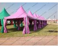 Colorful Multi Side Pvc Pagoda Tent Aluminium Alloy Frame For Event Party