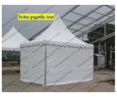 Customize White High Peak Tents Pvc Cover Temporary For Exhibition Shows