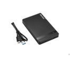 Black 2 5 External Hard Drive Enclosure Plastic Usb 3 1 Type C Sata Iii