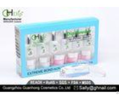 Shiny Nails Dip Powder French Manicure Full Set With Pink Color Chipping Resistance