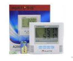 High Accuracy Digital Lcd Thermometer Hygrometer Clock Wall Desk Mountable