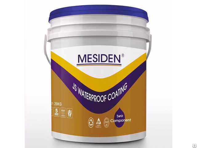 Mesiden Js Polymer Cement Waterproof Coating Paint