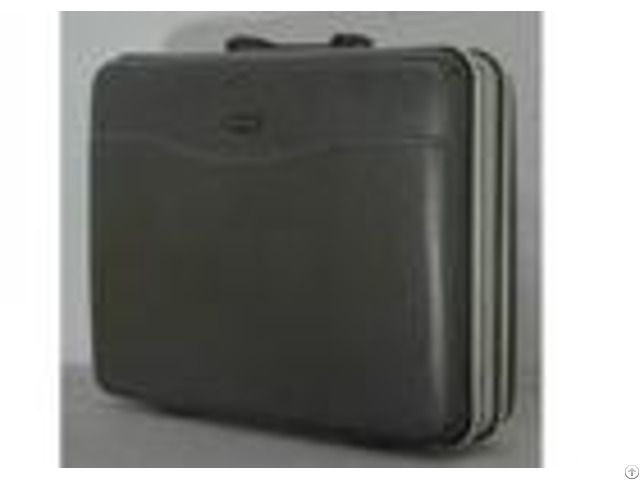 Three Piece Abs Business Briefcase Bag Set Qx019 With Black Iron Frame