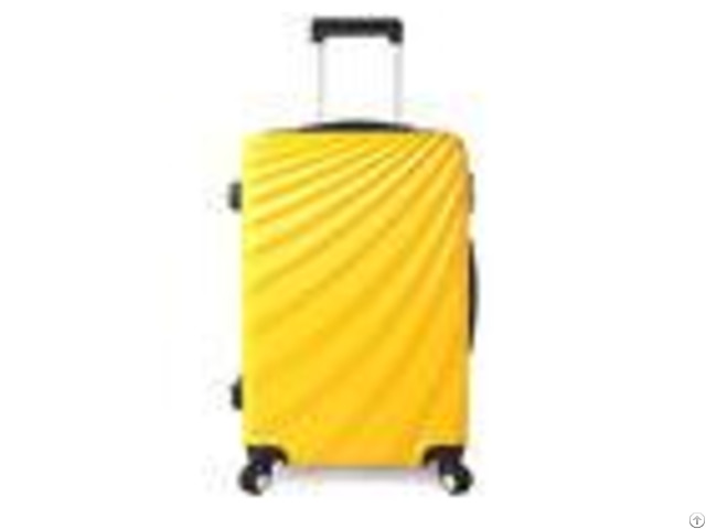 Business Travel Trolley Luggage Set Abs Waterproof With 4 Rotative Single Wheel