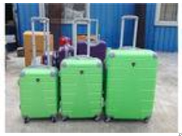 Abs Colorful Hard Case Spinner Luggage Sets With 4 Single Universal Wheel