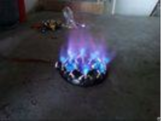 Cast Iron Lpg Ng Gas Jet Burner Built In With 32 Brass Nozzles 85 Mj Hr