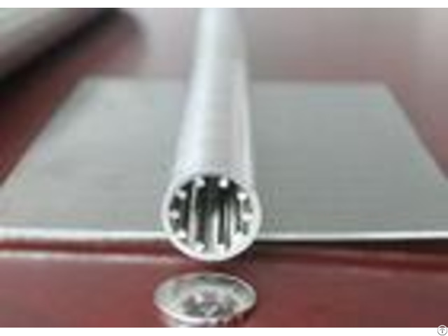 V Wire 25mm Diameter Stainless Steel Slot Tube With 0 075mm Filtering Slot