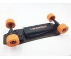 Belt Drive Long Compact Electric Skateboard 9 Layers Maple Deck Material For Outdoor Sports