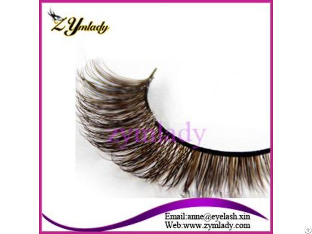 Colored Siberian Mink Fur Lashes