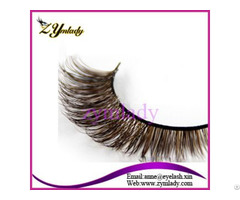 Colored Siberian Mink Fur Lashes