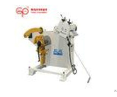 Copper Strip Coil Decoiling And Straightening Machine 200mm Width 3 Phase Power