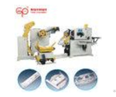 Nc Servo Feeder Metal Sheet Straightening Machine 12 Months Warranty