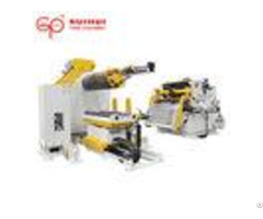 Precision Coil Decoiler Straightener Feeder For Metal Stamping Stainless Steel Motorized Uncoiler