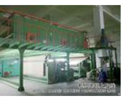 Durable Machine Woven Rugs Carpet Coating Production Line 50 Kw Total Power