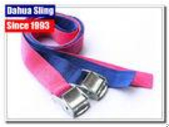 Lightweight Cam Buckle Straps Cargo Lashing Belt 350kgs Breaking Strength