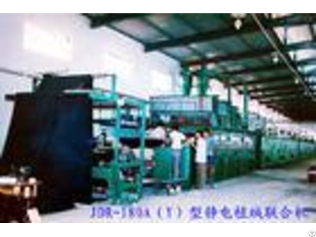 Increase Dehydration Rate Flocking Machine With Hot Air Circulation Oven