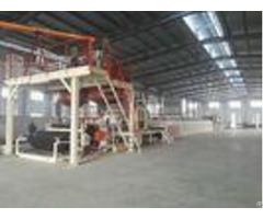 Automatic Tile Production Line Bitumen Backed Carpet Tiles Water Cooling Control