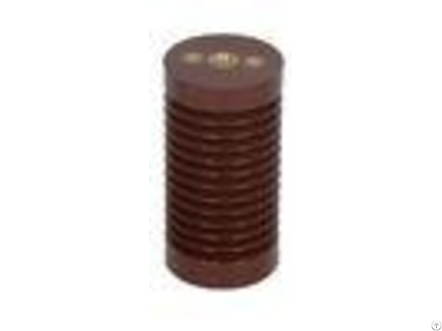 Brown Epoxy Resin Medium Voltage Insulators Support Insulator Water Resistance