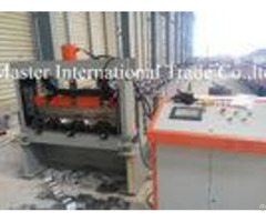 Automatic Sheet Metal Roll Former Machine For 1 2mm Floor Decking Material