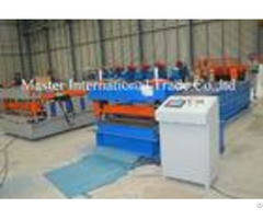 Roof Panel Corrugated Roll Forming Machine For Purlin 4kw 10 M Min Speed