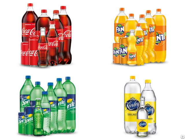 Coca Cola Fanta Sprite Kinley Drinks In Pet Bottles And Cans