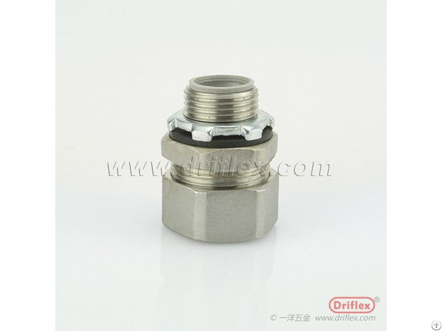 Hot Selling Stainless Steel Straight Liquid Tight Conduit Fittings