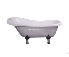 Classica Freestanding Bathtub With 4 Zinc Legs