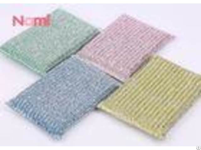 Non Scratch Scouring Pad Sponge Durable Good Elasticity Easy To Clean