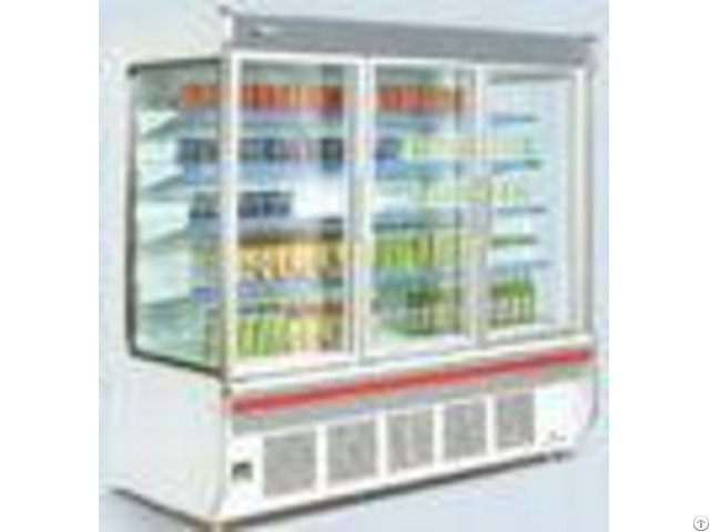 Plug In Deluxe Vertical Display Cabinet Air Cooled 220v 50hz Iso Certified