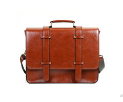 Vintage Faux Leather Handbag Messenger Bag Briefcase Satchel Purse